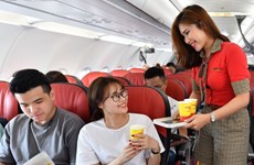 2018年越捷航空公司营业收入增长约49%