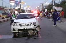 泰国传统新年期间因交通事故死亡人数近300