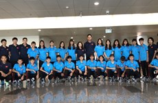 越南U15女足力争入围2019东南亚U15女足锦标赛决赛圈