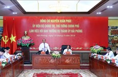 政府总理阮春福：海防市需成为越南数字经济领先城市之一