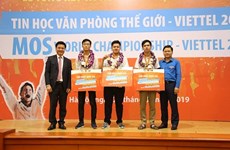 越南三选手将参加2019年微软办公软件世界大赛总决赛