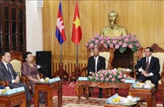 柬埔寨王国国会主席访问河南省