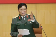 越南高级军事代表团赴新加坡出席第18届香格里拉对话