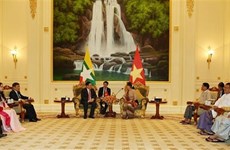 政府副总理王廷惠拜会缅甸国家顾问昂山素季