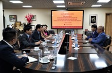 越南国会对外委员会代表团对越俄两国所签署各项国际条约执行情况进行监督