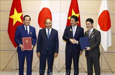 越南与日本交换合作备忘录 促进劳务领域合作