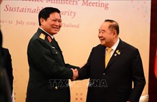 东盟国防部长会议在泰国召开