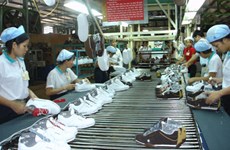 2019年越南力争实现鞋类出口总额达215亿美元的目标