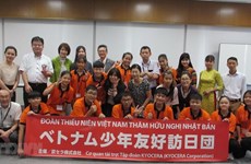 友好访问日本之旅给越南少年留下难忘的体验