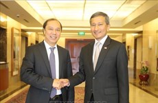 越南与新加坡外交部召开第十二次政治磋商