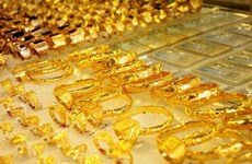9月25日越南国内黄金价格上涨25万越盾