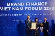 Viettel在2019年越南最具价值品牌50强名单中排在首位