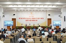 越南第十四届国会第八次会议开幕式的新闻公报