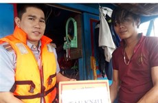 成功救助在平顺海域上遇险的渔船和渔民