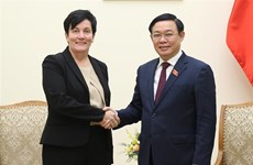 越南政府副总理王廷惠欢迎IFC购买越南商业银行的股份