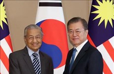 韩国和马来西亚领导人同意将两国关系升级为战略伙伴关系