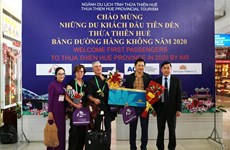 越南承天顺化、永隆和广平等省迎来2020年首批游客