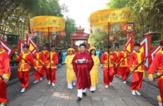 胡志明市举行雄王国祖供奉仪式