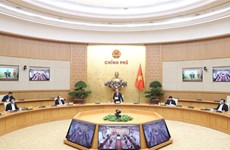 政府总理阮春福主持召开政府与各地方视频会议  讨论应对疫情影响各大措施