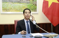 越南外交部副部长与英国务卿通电话