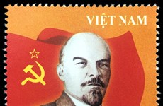 越南信息与传媒部发行“列宁诞辰150周年（1870-1924）” 纪念邮票