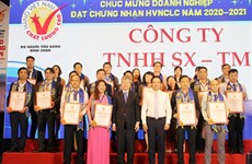 超过600家企业获得越南优质产品证书