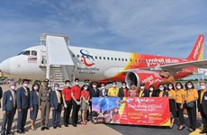 越捷航空公司曼谷-孔敬航线开通 自8月1日推出5泰铢起的特价机票