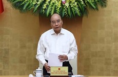 阮春福总理主持召开政府立法工作专题会议