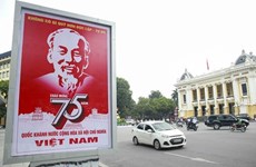 世界各国领导人就越南国庆75周年向越南领导人致贺电和贺信