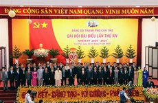 迎接党的十三大：黎光孟同志当选越共芹苴市第十四届市委书记