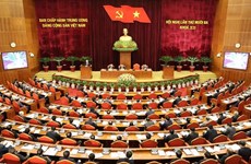 越共第十二届中央委员会第十三次全体会议在河内开幕
