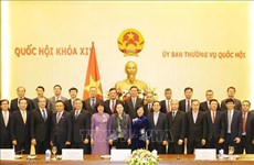 国会主席阮氏金银会见越南驻外大使和代表机构首席代表