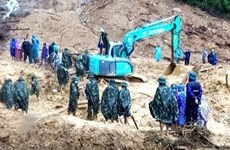 广平、广南泥石流灾害：全力搜救失踪人员
