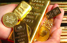 11月3日上午越南国内黄金价格每两接近5700万越盾