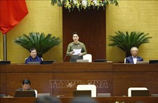 越南第十四届国会第十次会议新闻公报（第十三号）