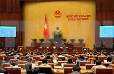 越南第十四届国会第十次会议进入最后一天议程