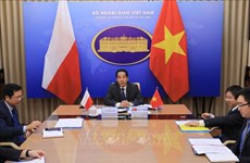 越南与波兰外交部副部长级政治磋商以视频形式举行