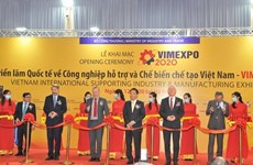 2020年越南辅助工业与加工制造业国际展览会在河内开展