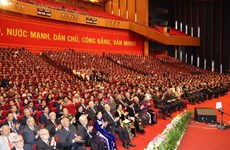 越南共产党第十三次全国代表大会开幕会新闻公报