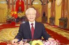 越共中央总书记、国家主席阮富仲发表二〇二一辛丑牛年新春贺词
