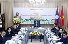 老挝人民革命党向越南共产党通报第十一次全国代表大会的结果