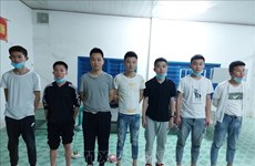 安江省发现拟非法出境的7名中国籍人员