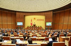 越南第十四届国会第十一次会议第二周工作开始审议并决定国家重要部门的领导职务