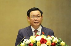 柬埔寨参议院代主席辛卡向越南国会主席王廷惠致贺信
