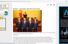 南非网报对越南党和国家新一届领导班子给予好评