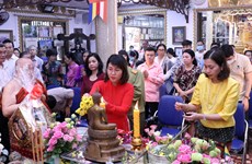 柬老缅泰等国传统新年庆祝活动在胡志明市举行