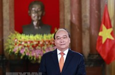 越南国家主席阮春福出席博鳌亚洲论坛2021年会开幕式