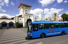 胡志明市着力发展清洁燃料公交车