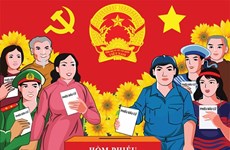 参加选举投票是越南人民的神圣权利和义务