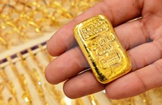 5月14日上午越南国内市场黄金价格上调5万越盾